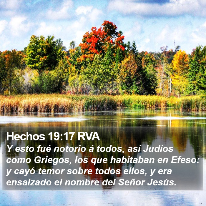 Hechos 19:17 RVA Bible Study