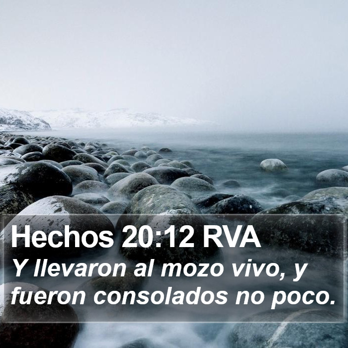 Hechos 20:12 RVA Bible Study