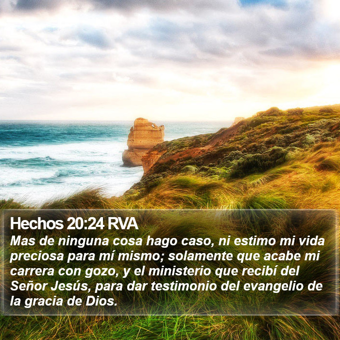 Hechos 20:24 RVA Bible Study