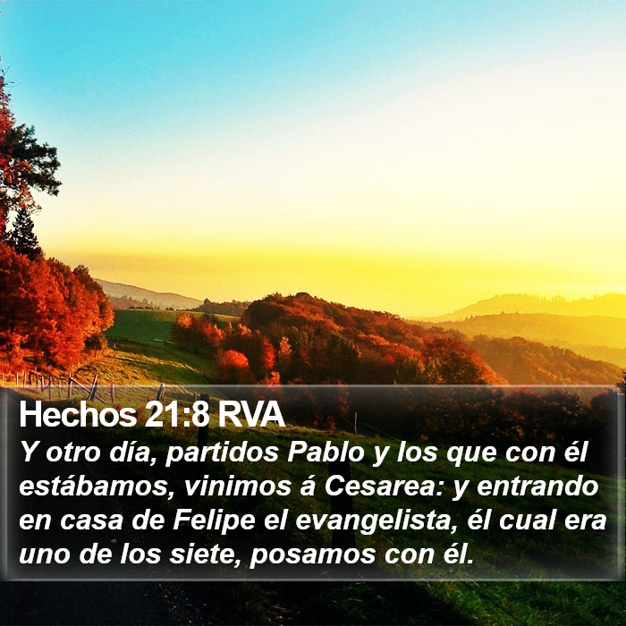 Hechos 21:8 RVA Bible Study