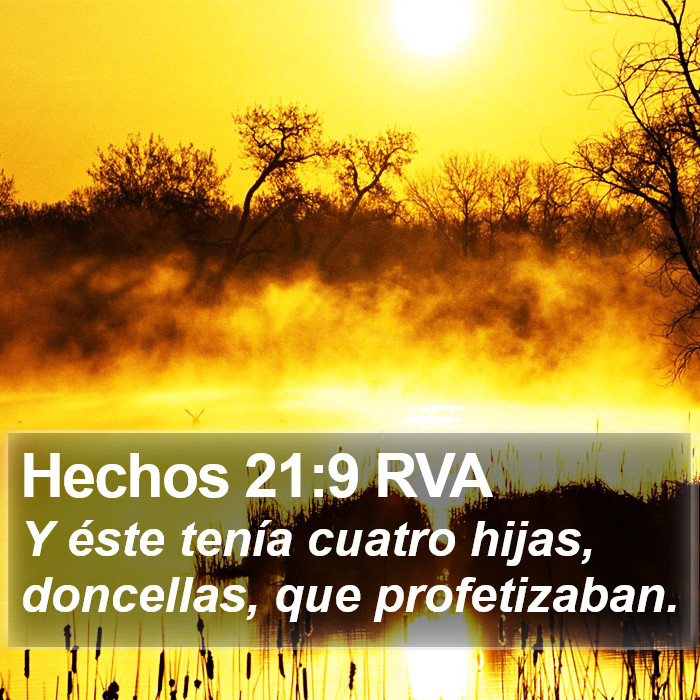 Hechos 21:9 RVA Bible Study