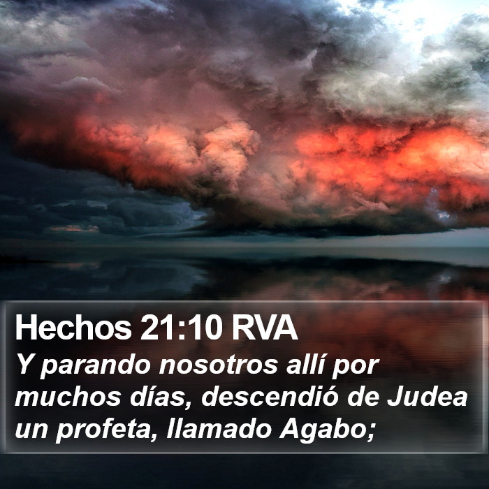 Hechos 21:10 RVA Bible Study