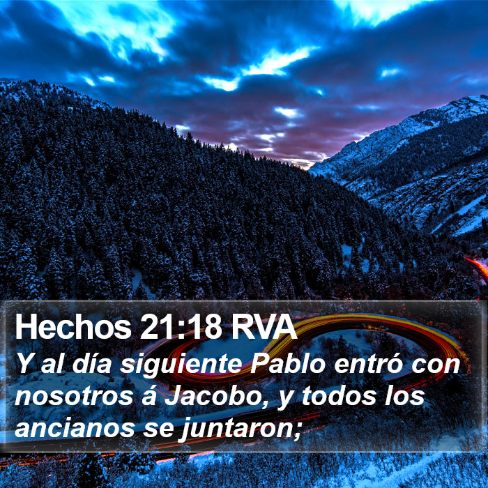 Hechos 21:18 RVA Bible Study