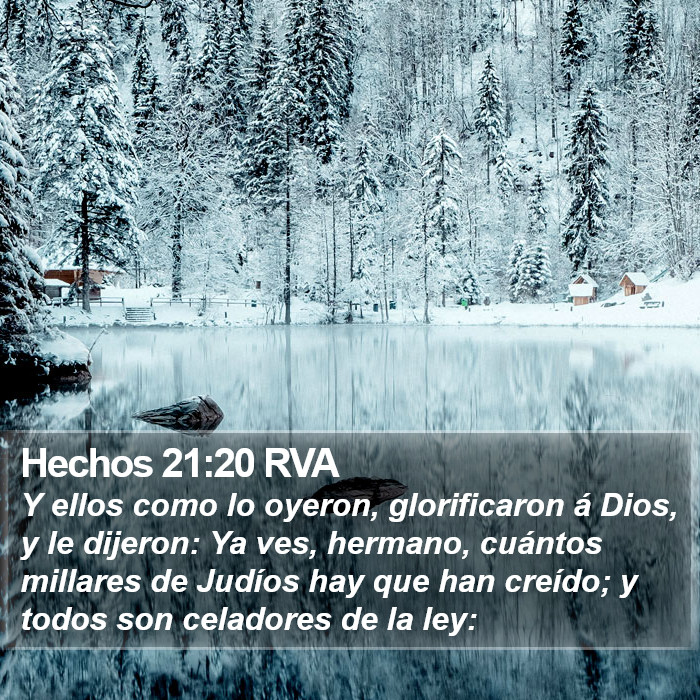 Hechos 21:20 RVA Bible Study