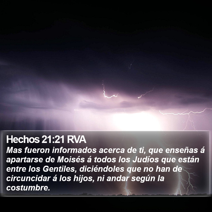 Hechos 21:21 RVA Bible Study