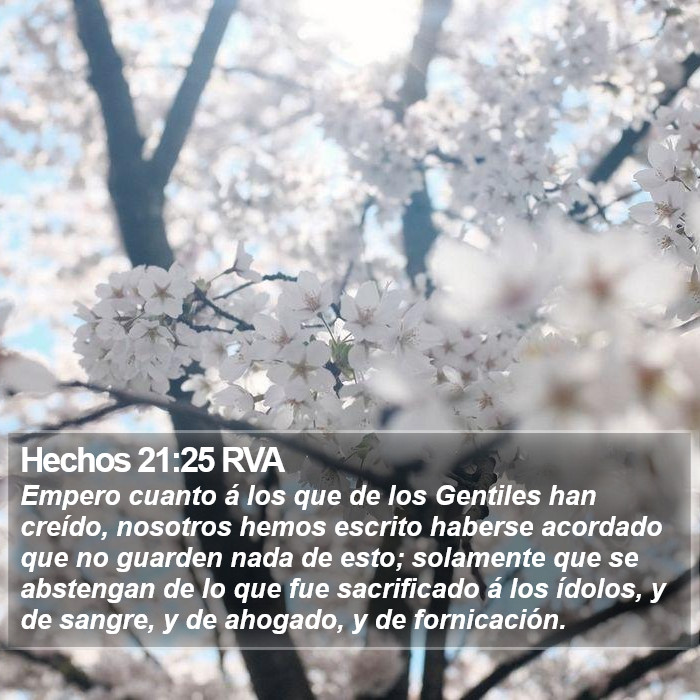 Hechos 21:25 RVA Bible Study