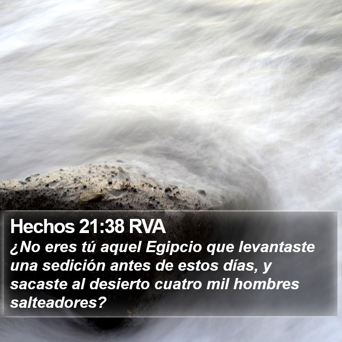 Hechos 21:38 RVA Bible Study