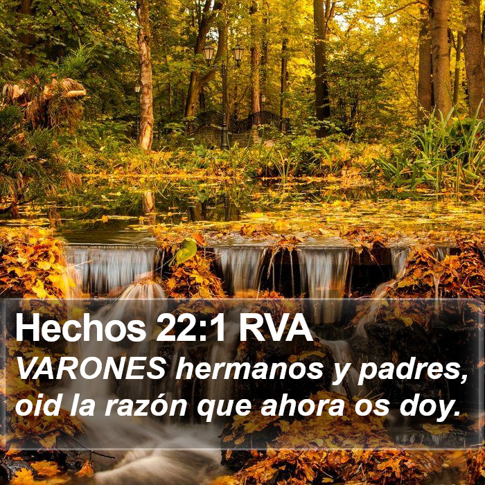 Hechos 22:1 RVA Bible Study