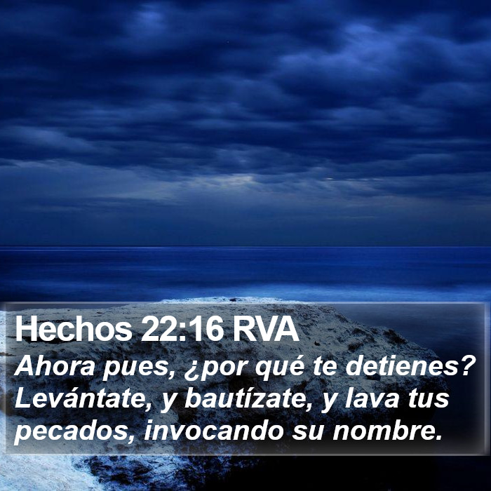 Hechos 22:16 RVA Bible Study