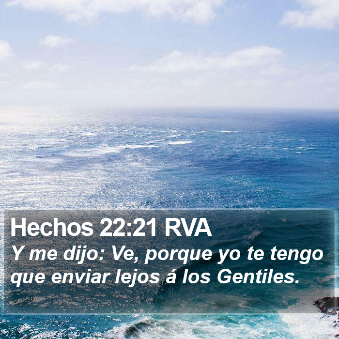 Hechos 22:21 RVA Bible Study