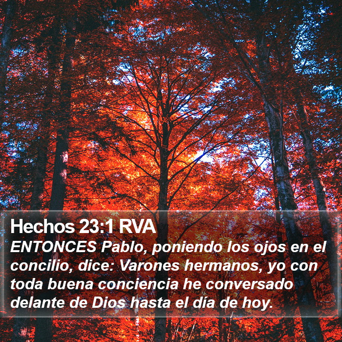 Hechos 23:1 RVA Bible Study