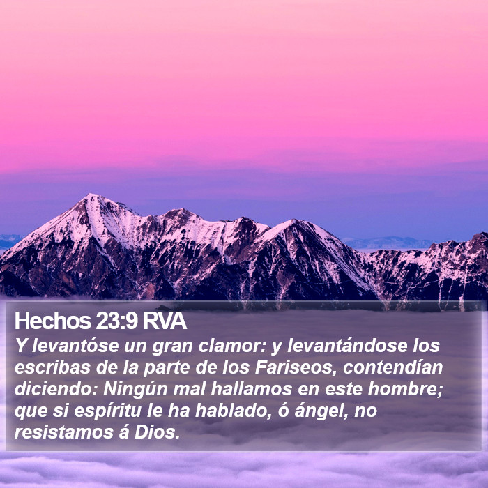 Hechos 23:9 RVA Bible Study