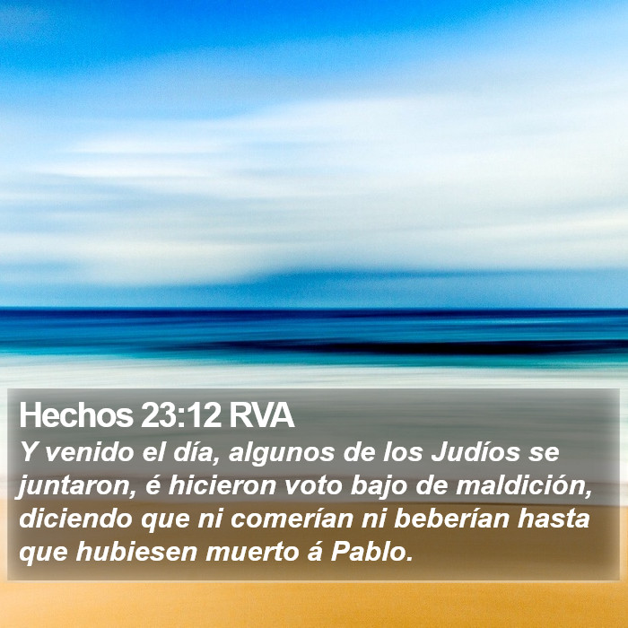 Hechos 23:12 RVA Bible Study