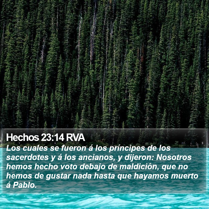 Hechos 23:14 RVA Bible Study