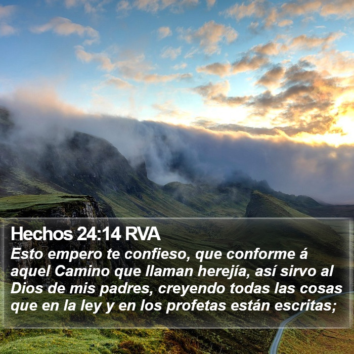 Hechos 24:14 RVA Bible Study