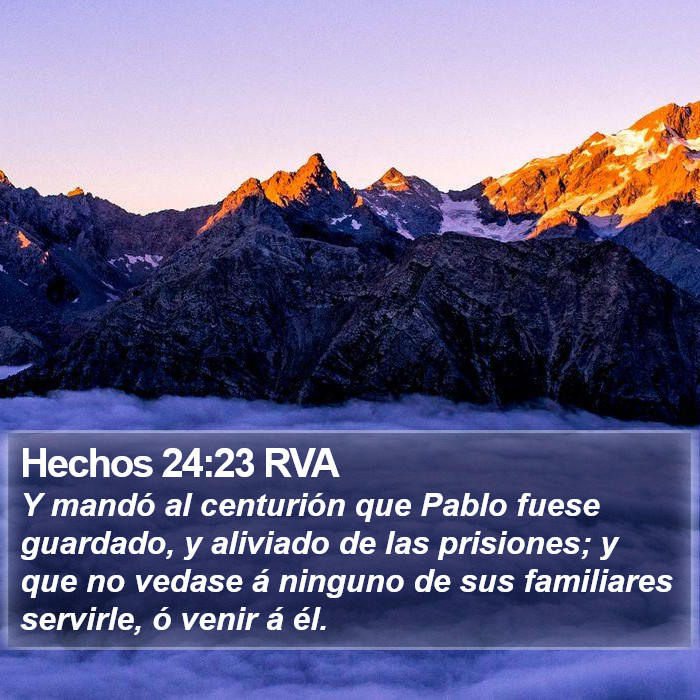 Hechos 24:23 RVA Bible Study