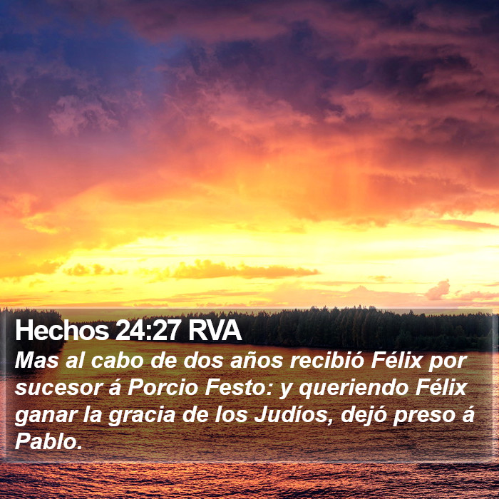 Hechos 24:27 RVA Bible Study