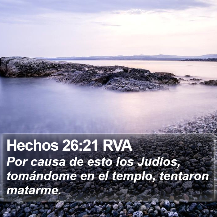 Hechos 26:21 RVA Bible Study