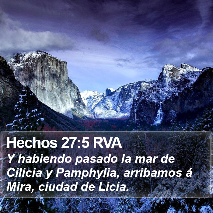 Hechos 27:5 RVA Bible Study