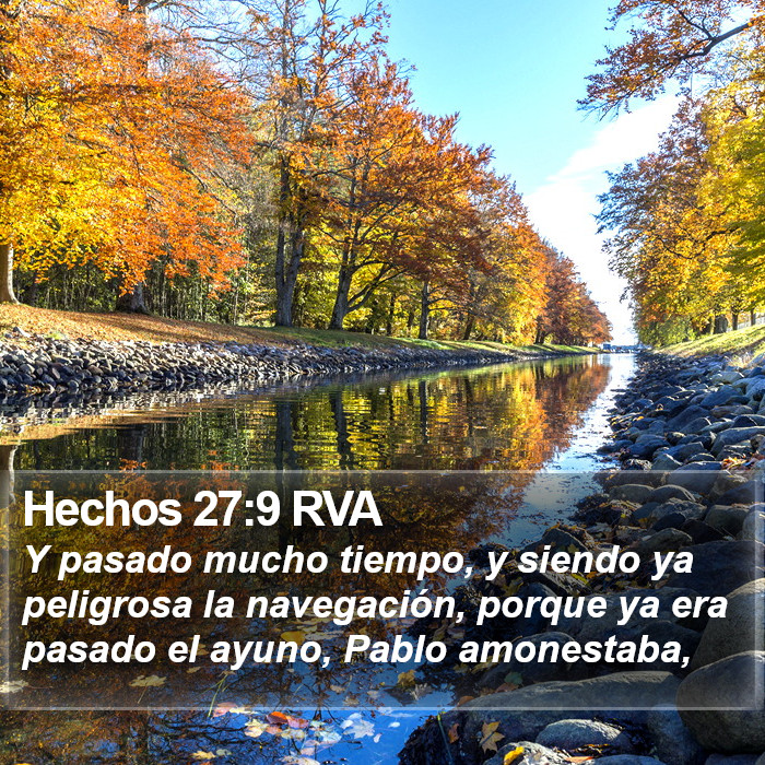 Hechos 27:9 RVA Bible Study