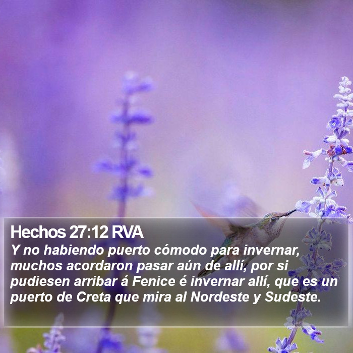 Hechos 27:12 RVA Bible Study