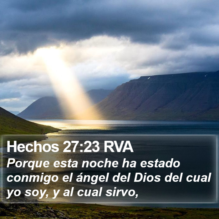 Hechos 27:23 RVA Bible Study