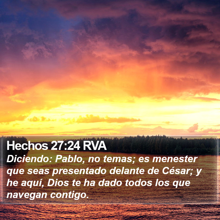 Hechos 27:24 RVA Bible Study