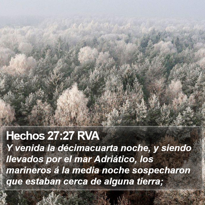 Hechos 27:27 RVA Bible Study