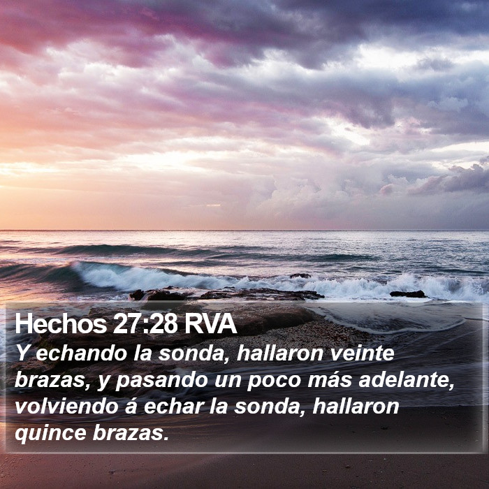 Hechos 27:28 RVA Bible Study