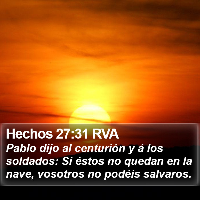 Hechos 27:31 RVA Bible Study