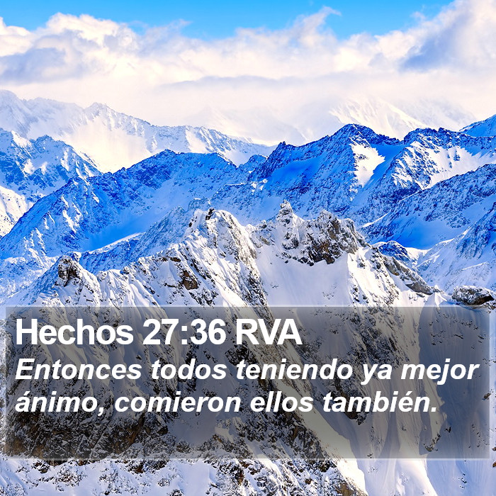 Hechos 27:36 RVA Bible Study