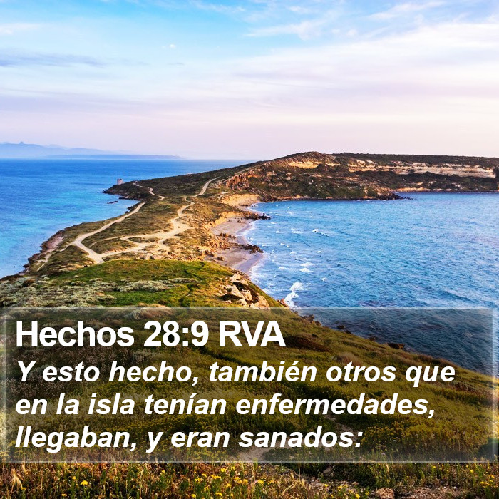 Hechos 28:9 RVA Bible Study