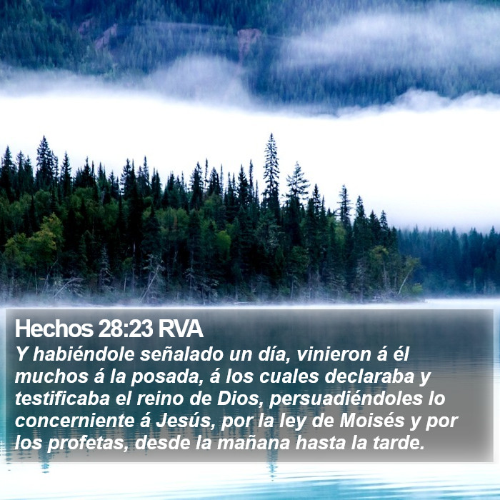 Hechos 28:23 RVA Bible Study