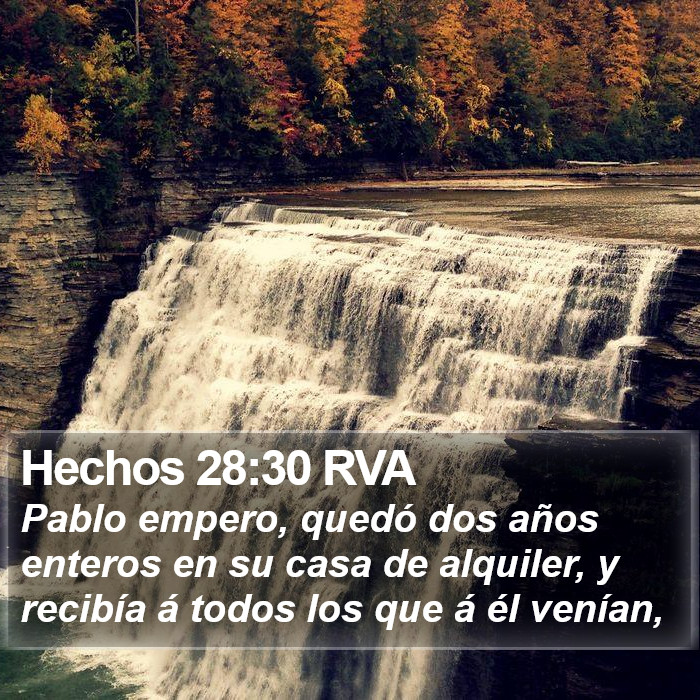 Hechos 28:30 RVA Bible Study