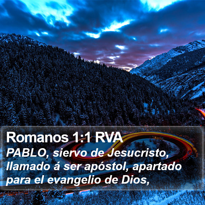 Romanos 1:1 RVA Bible Study