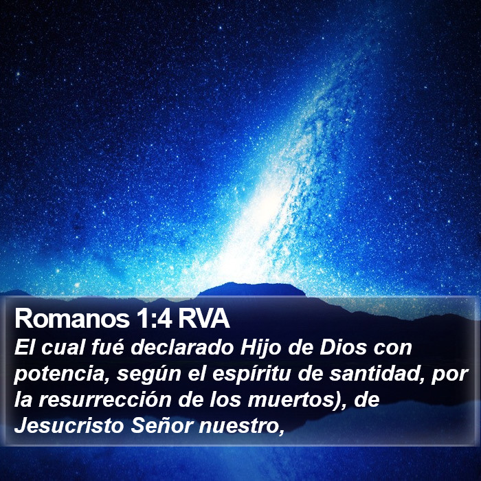 Romanos 1:4 RVA Bible Study