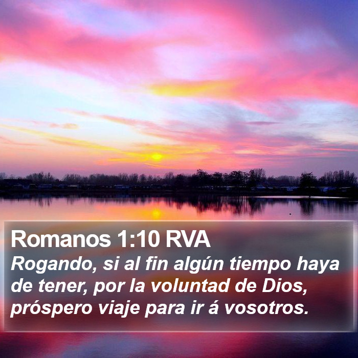 Romanos 1:10 RVA Bible Study