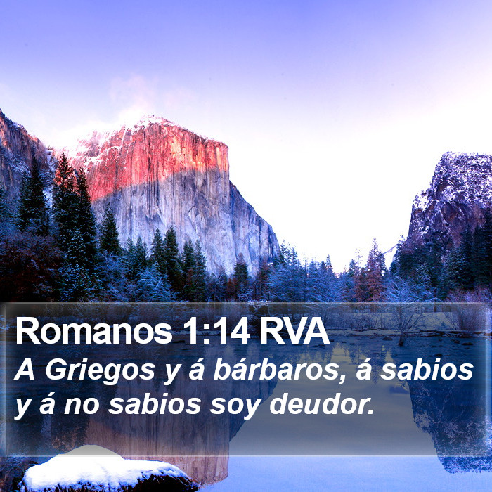 Romanos 1:14 RVA Bible Study