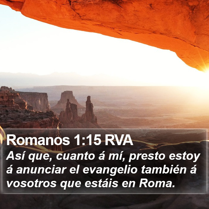 Romanos 1:15 RVA Bible Study