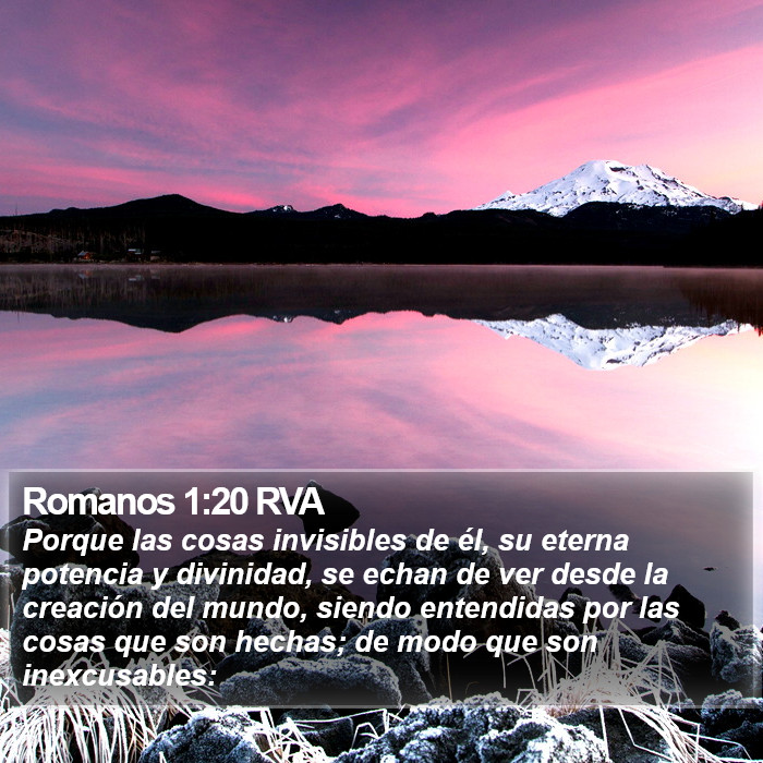 Romanos 1:20 RVA Bible Study