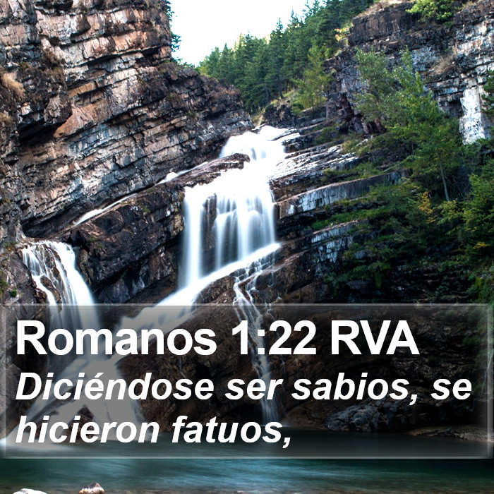 Romanos 1:22 RVA Bible Study