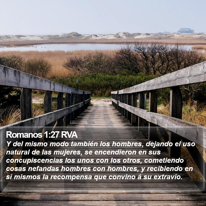 Romanos 1:27 RVA Bible Study