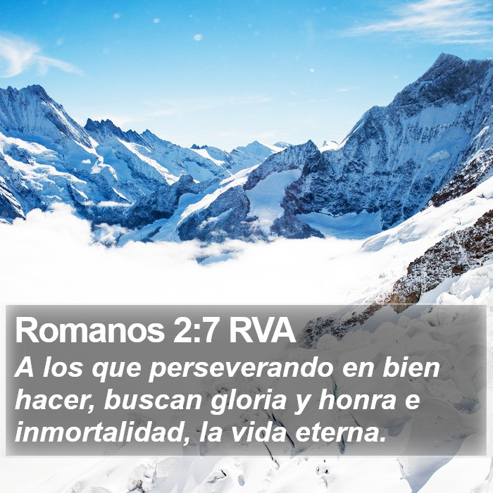 Romanos 2:7 RVA Bible Study