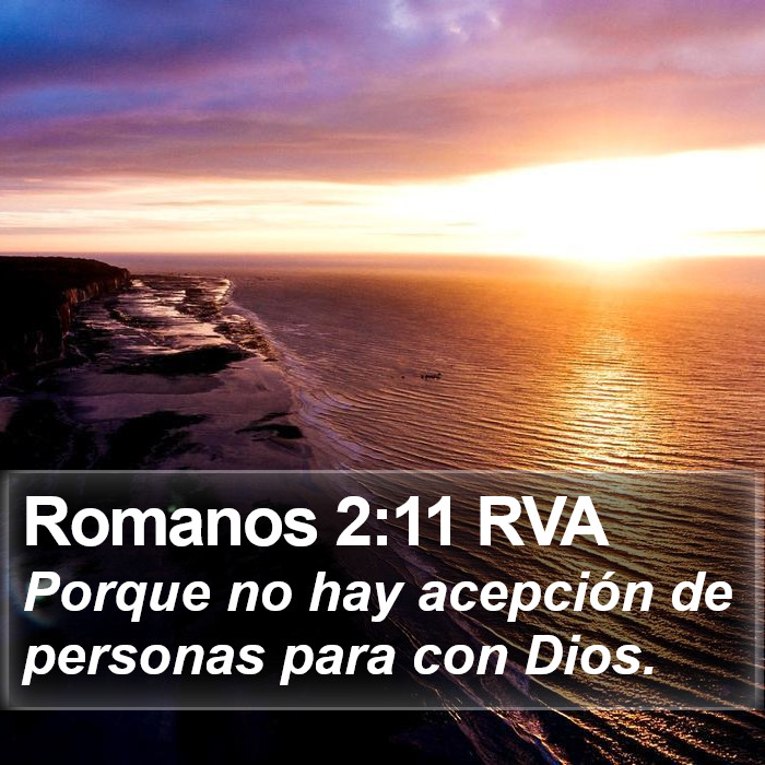 Romanos 2:11 RVA Bible Study