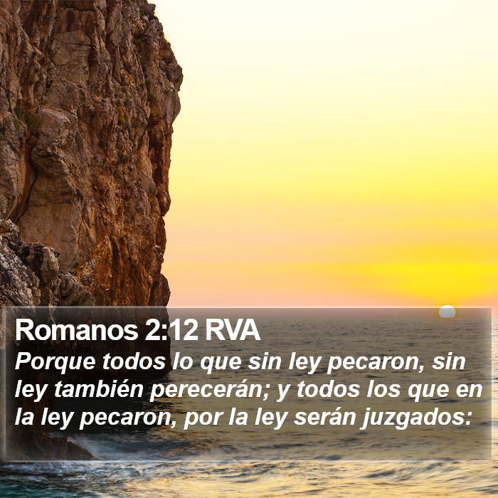 Romanos 2:12 RVA Bible Study