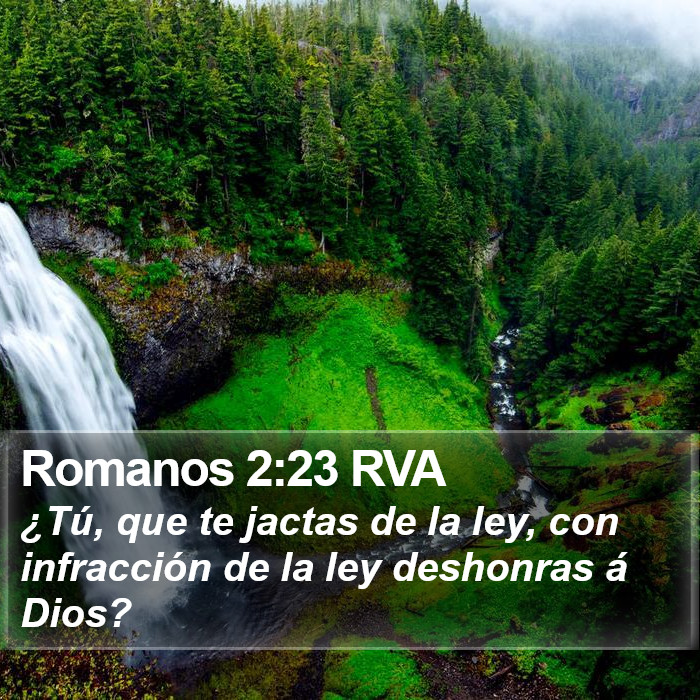 Romanos 2:23 RVA Bible Study