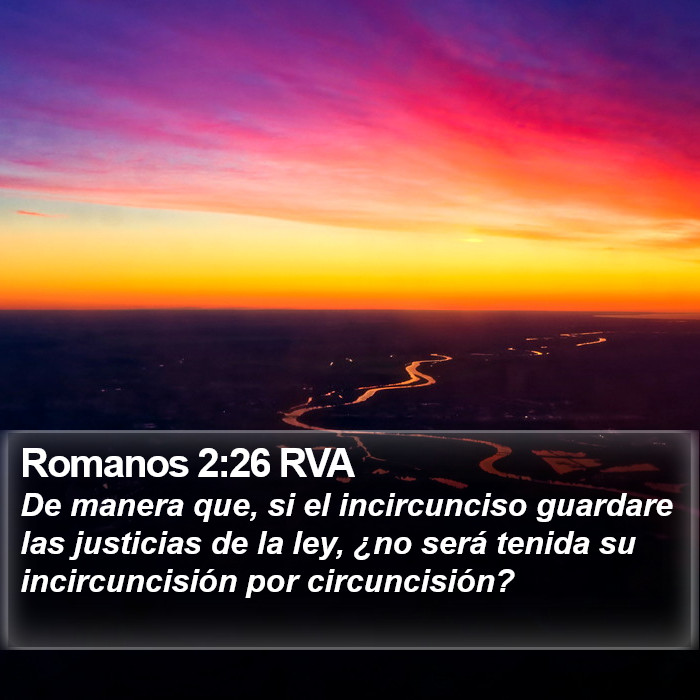 Romanos 2:26 RVA Bible Study