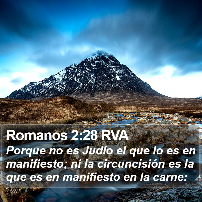 Romanos 2:28 RVA Bible Study