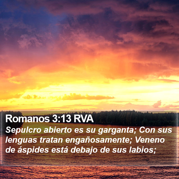 Romanos 3:13 RVA Bible Study