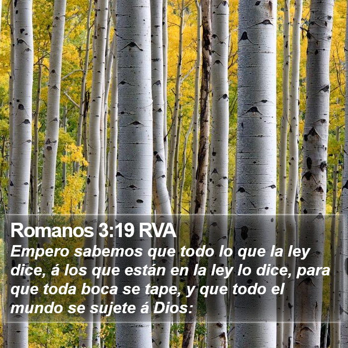 Romanos 3:19 RVA Bible Study